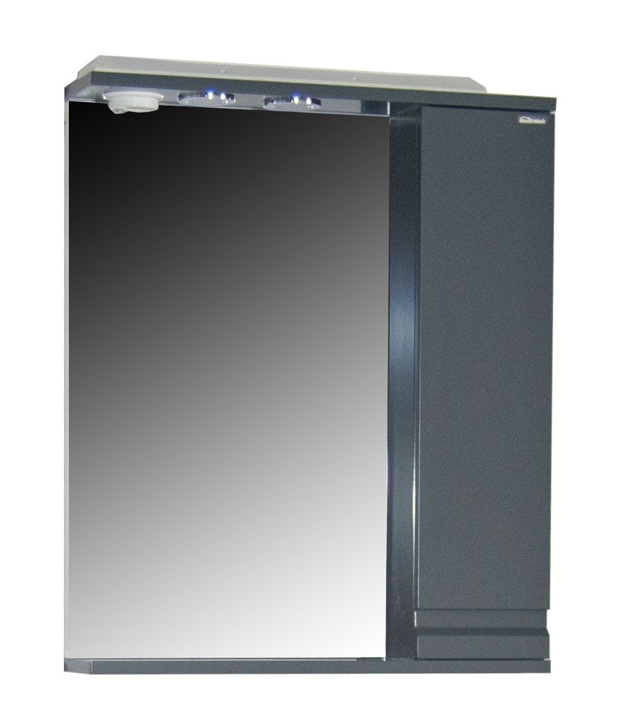 Oglinda baie gn7861 - 60 cm, antracit